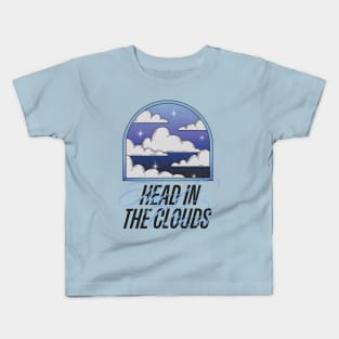 Head in the Clouds Kids T-Shirt